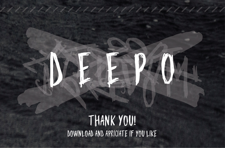 Deepo Handwriting Font 