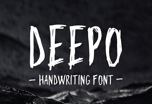 Deepo Handwriting Font