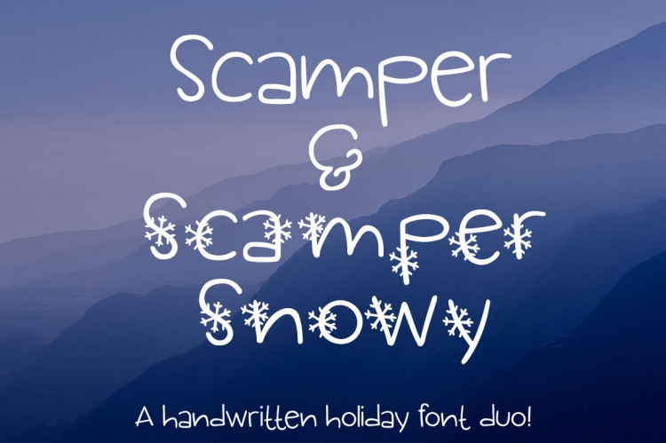 Scamper & Scamper Snowyサンプル1